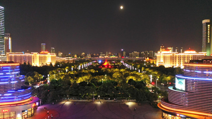 南昌城市廣場(chǎng)夜景